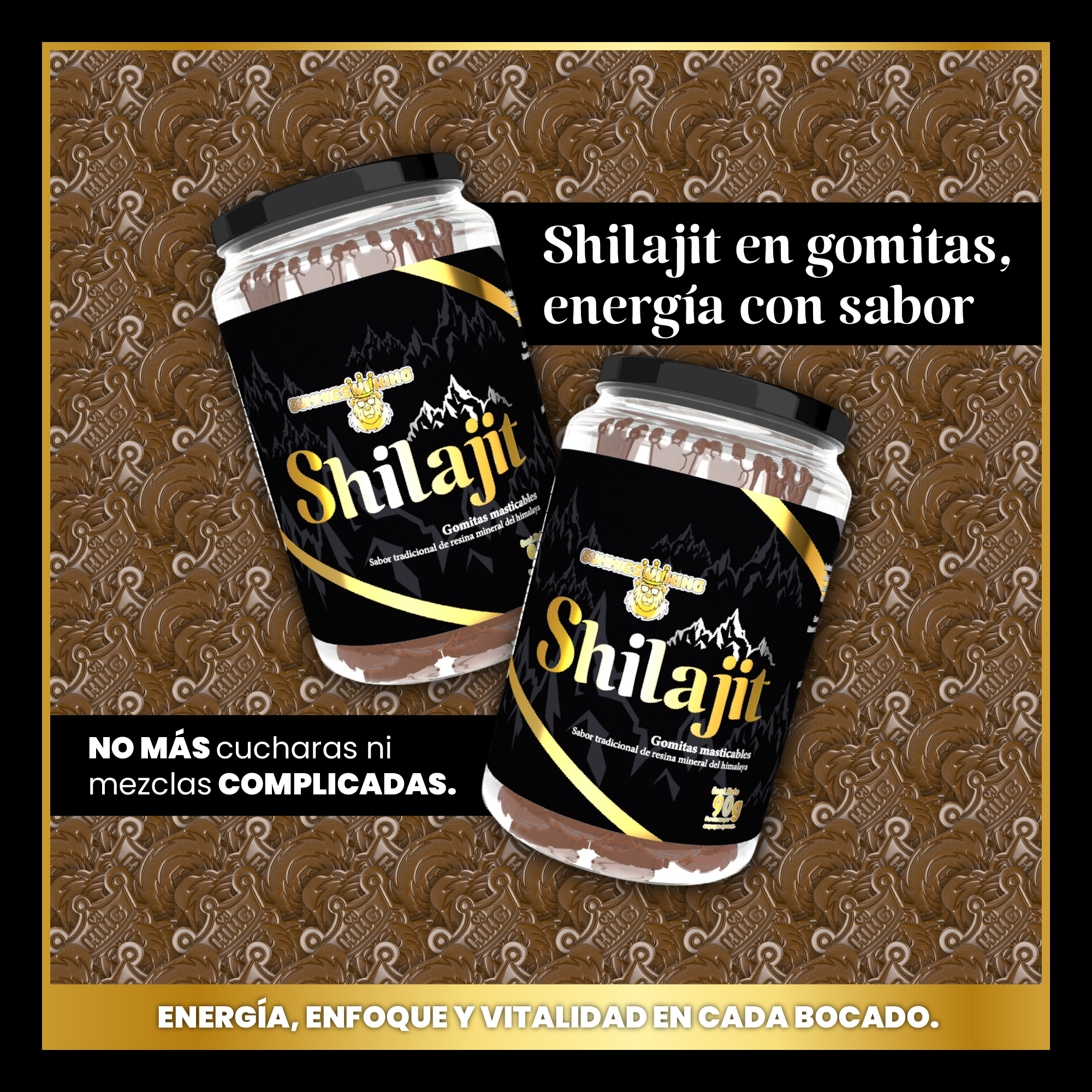 Shilajit gomas con obsequios