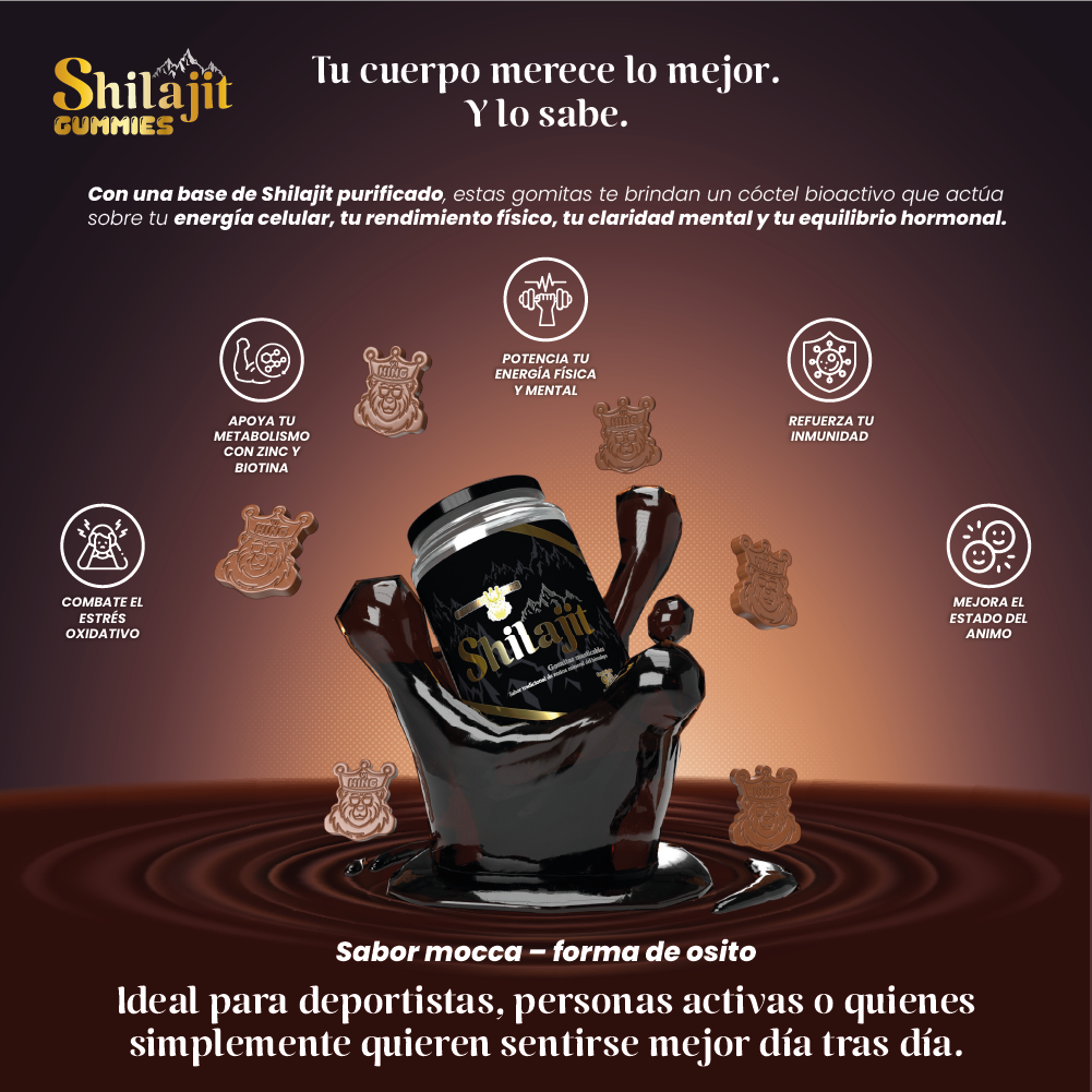 Shilajit gomas con obsequios