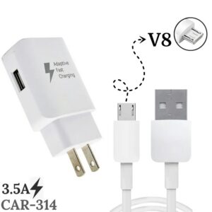 Cargador De Pared Tipo Samsung V8 Car314